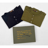 Two shirts in one box! The P.T. Henley Black and the "Jungle" edition so you do not have to decide on one.