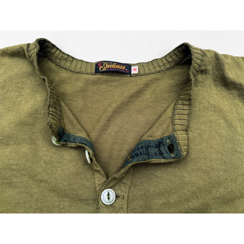 Mister Freedom® P.T. Henley Inspired by classic utilitarian/military knit undershirts