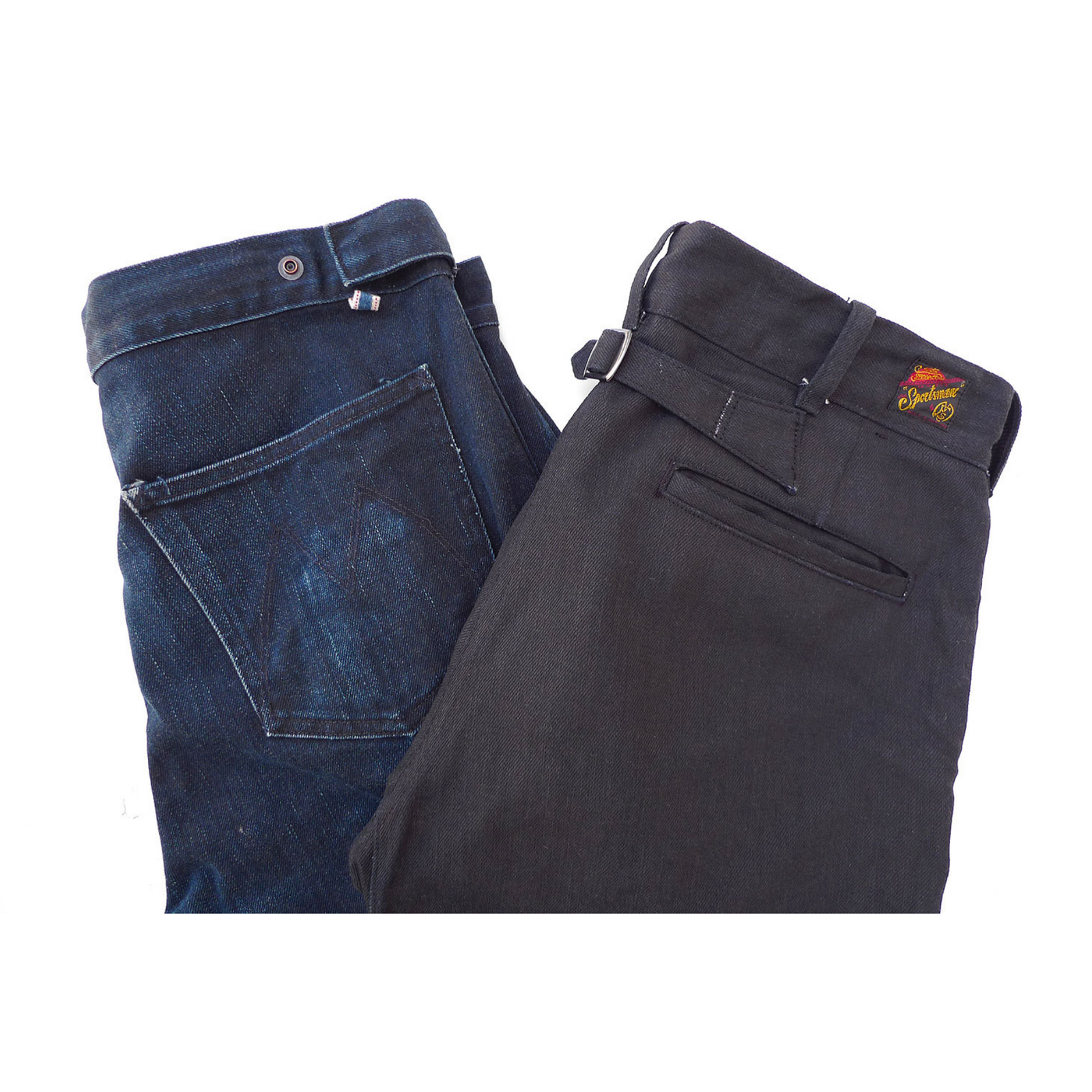 Continental Trousers - JC Black Coated Denim | Mister Freedom® Continental Trousers - JC Black Coated Denim | Mister Freedom®