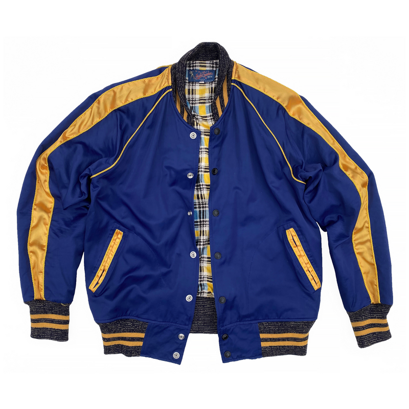 Baby Blue Varsity Jacket  M Los Angeles Letterman Jacket - Jackets Expert