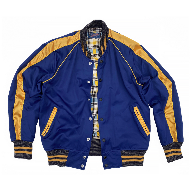 Podium Jacket - Royal Blue/Gold | Mister Freedom XXL