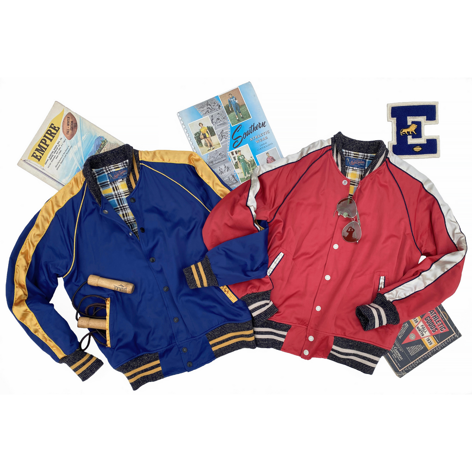 Podium Jacket - Royal Blue/Gold | Mister Freedom®