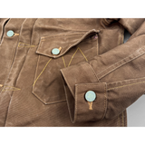 Original MF® branded tack buttons on cuff, pocket and placket