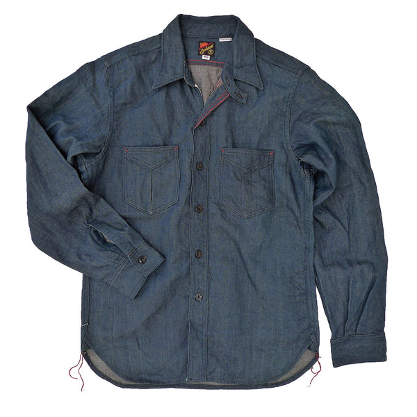 【SCENERITY】Denim skipper shirt Ranger Shirt - NOS Denim | Mister Freedom®