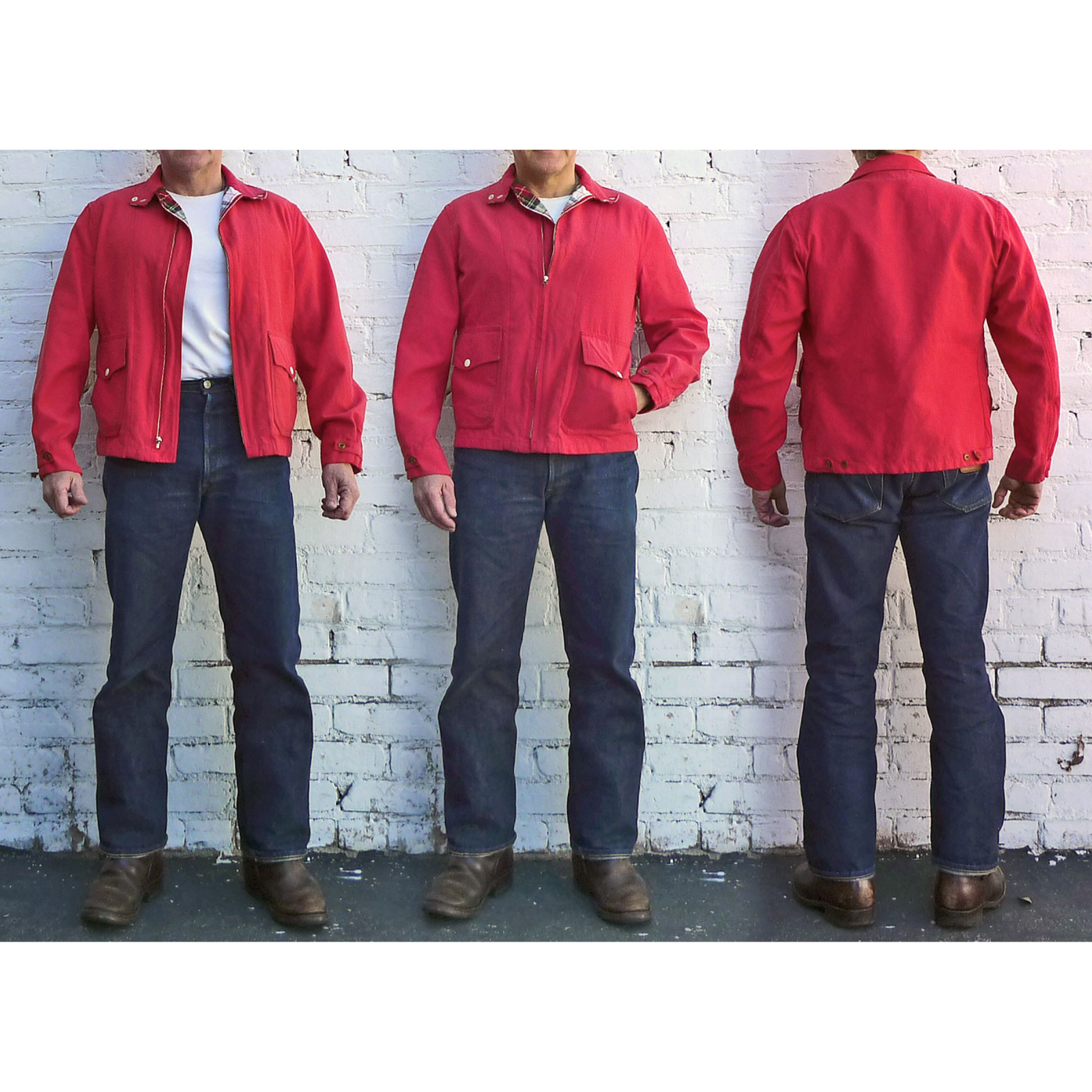Breezer Jacket Type II - Red | Mister Freedom®