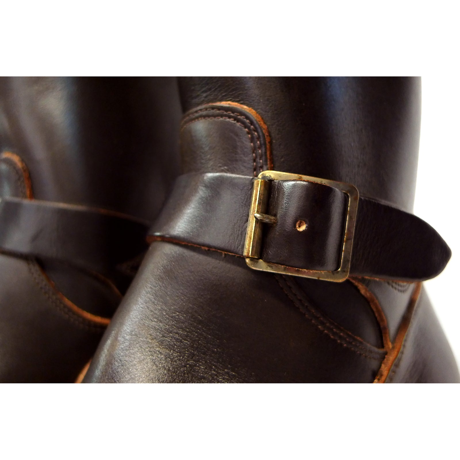 Road Champ - Brown Leather Boots – Mister Freedom®