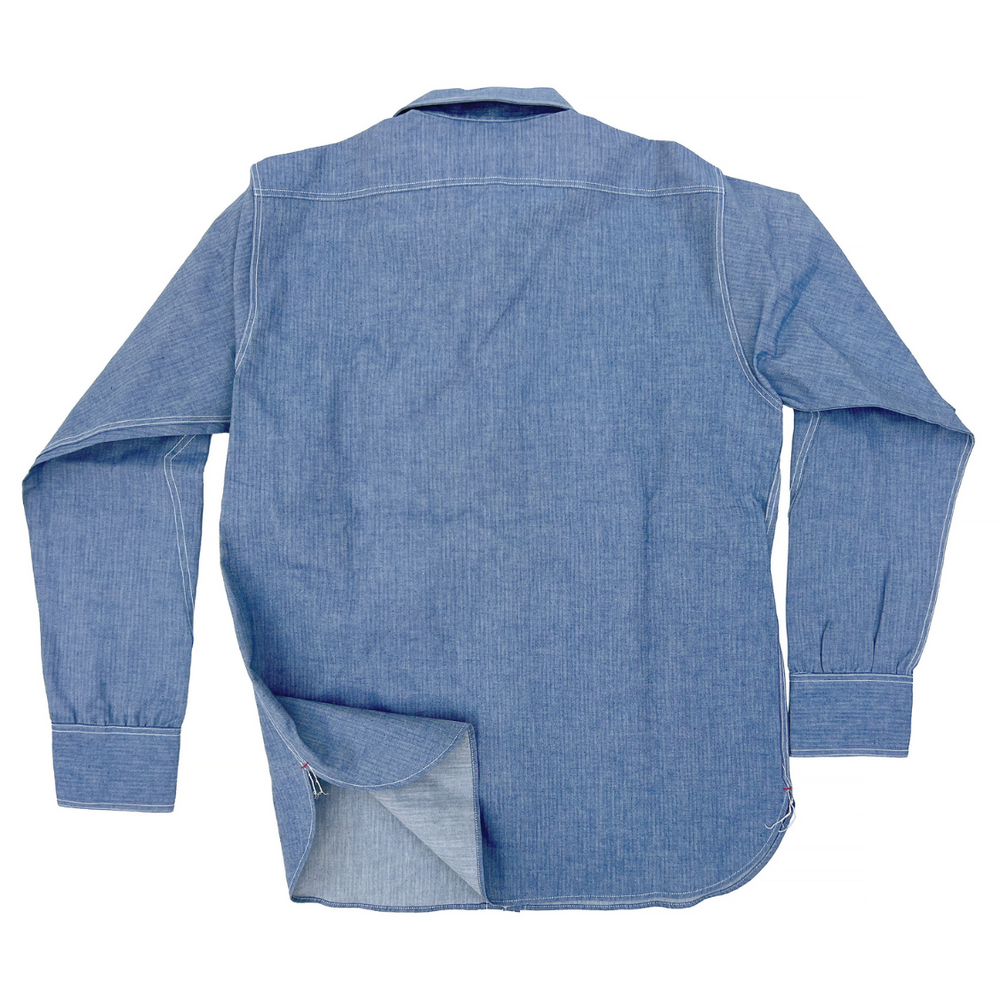 Snipes Shirt - Indigo HBT | Mister Freedom® Snipes Shirt - Indigo HBT | Mister Freedom®