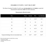 Swabbies Cut-offs - Navy Blue HBT