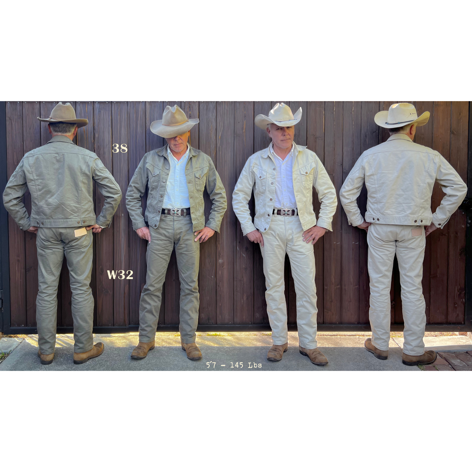 Cowboy Jacket - Wheat Sateen | Mister Freedom®