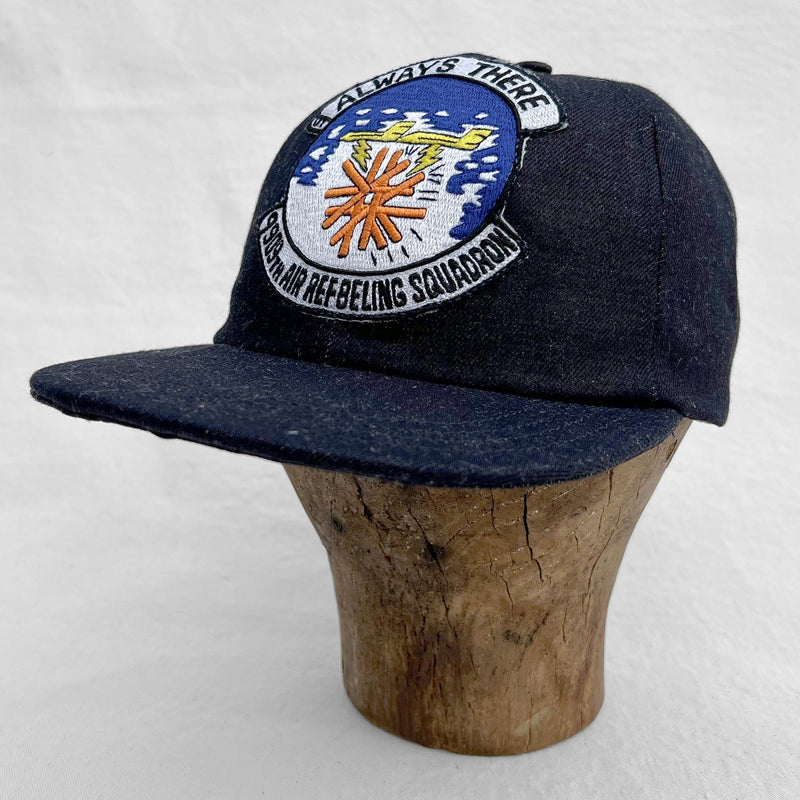 Mister Freedom® “SHIP CAP” Snapback Cap in Selvedge Denim featuring vintage military patch. Made in USA.