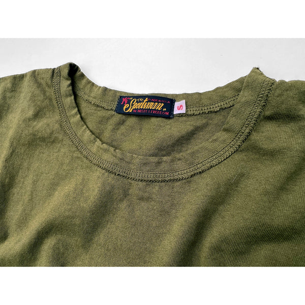Mister Freedom® SKIVVY T-shirt, 1940’s and 1950’s style tubular knit jersey tee, vintage inspired woven label, SPORTSMAN Catalog, made in USA