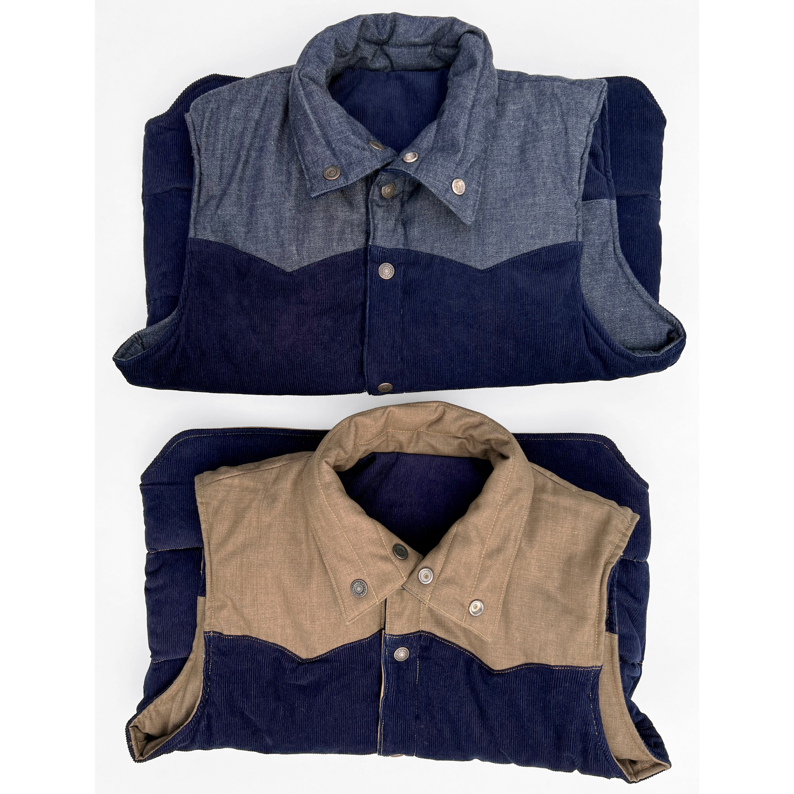 Mr. Freedom ジュニーデップダウンベスト VEST DOWN Sonny Puffer Vest - Navy | Mister Freedom®
