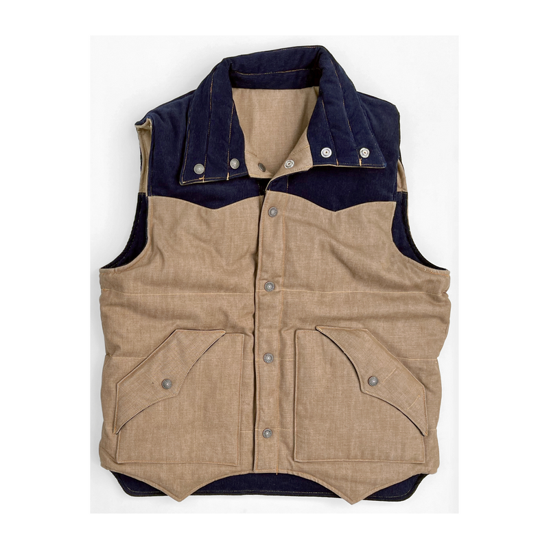 Mister Freedom® "SONNY" Puffer Vest, made in Japan