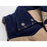 Sonny Vest collar with branded Mister Freedom® snap buttons