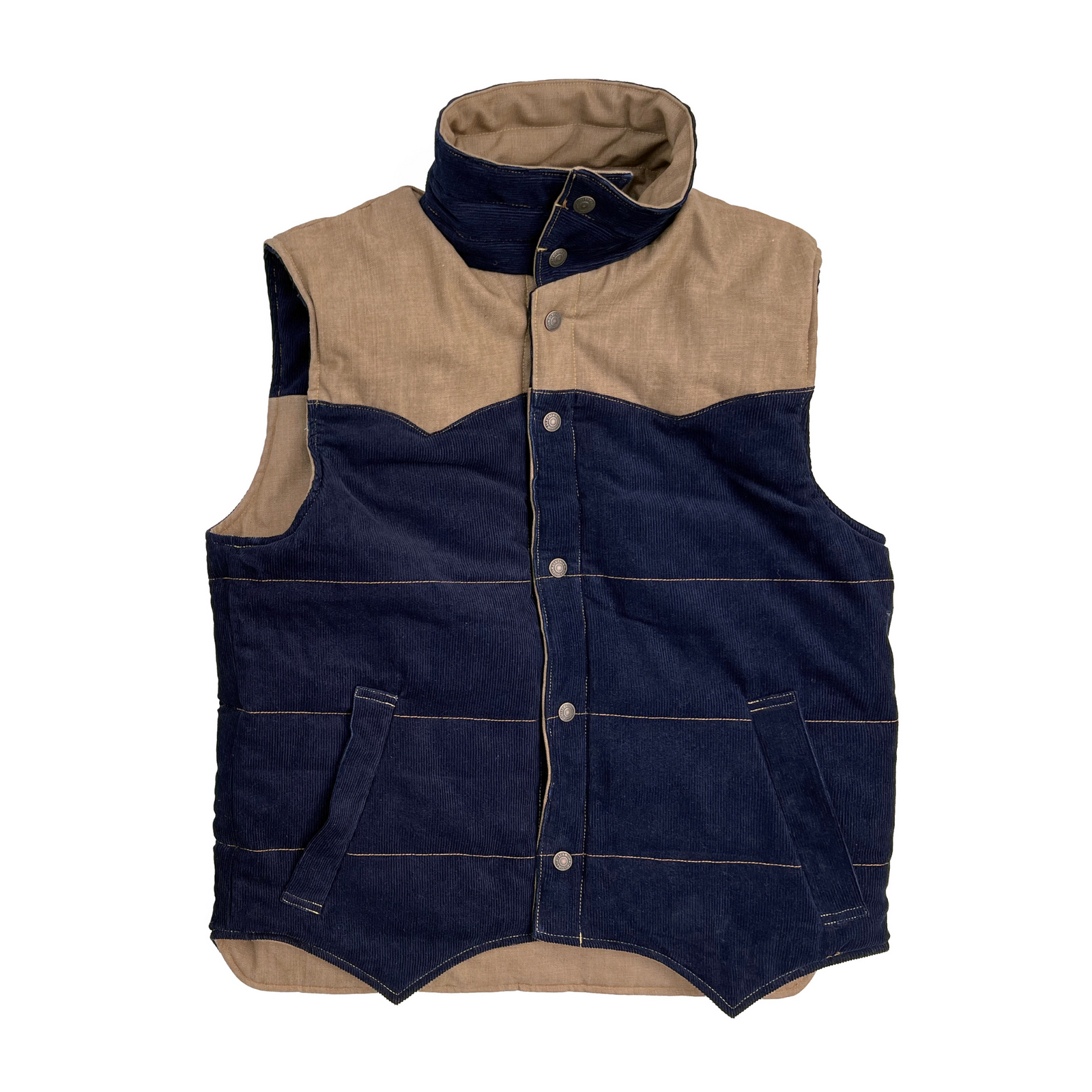 Mr. Freedom ジュニーデップダウンベスト VEST DOWN Sonny Puffer Vest - Brown | Mister Freedom®