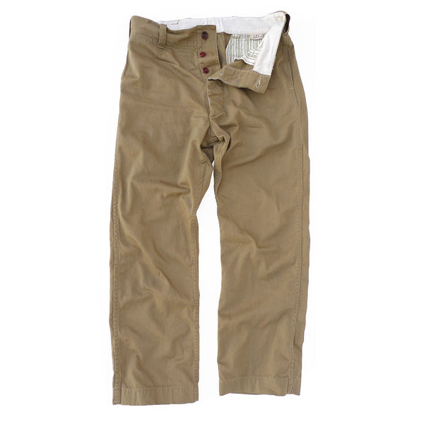 Sportsman Chinos - NOS Khaki HBT | Mister Freedom®