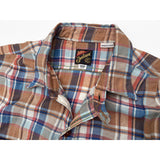 The Mister Freedom® Sportsman Shirt, another classic vintage work shirt pattern with an early workwear twist. Made in USA from fancy New Old Stock fabric.