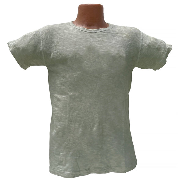 Mister Freedom® Stanley T-shirt in "Hull Grey" made from tubular fabric