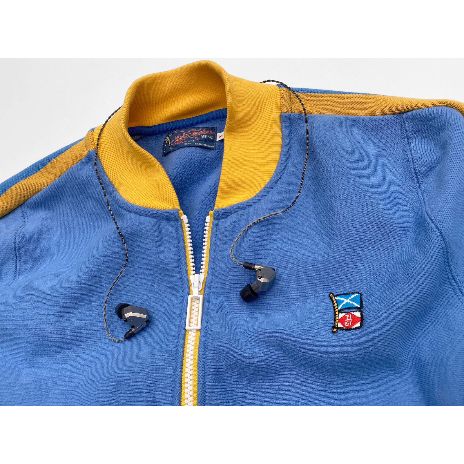 The Track Master Jacket - UCLA Blue/Gold | Mister Freedom®