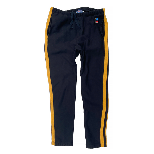 The Track Master Pants - Black/Gold | Mister Freedom®
