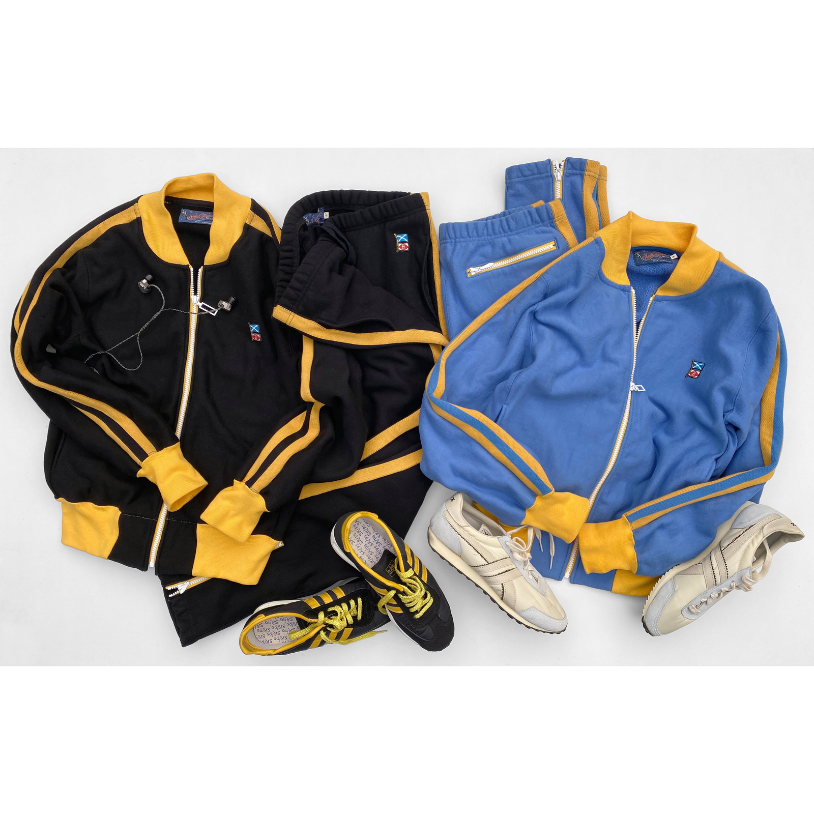 The Track Master Jacket - UCLA Blue/Gold | Mister Freedom®