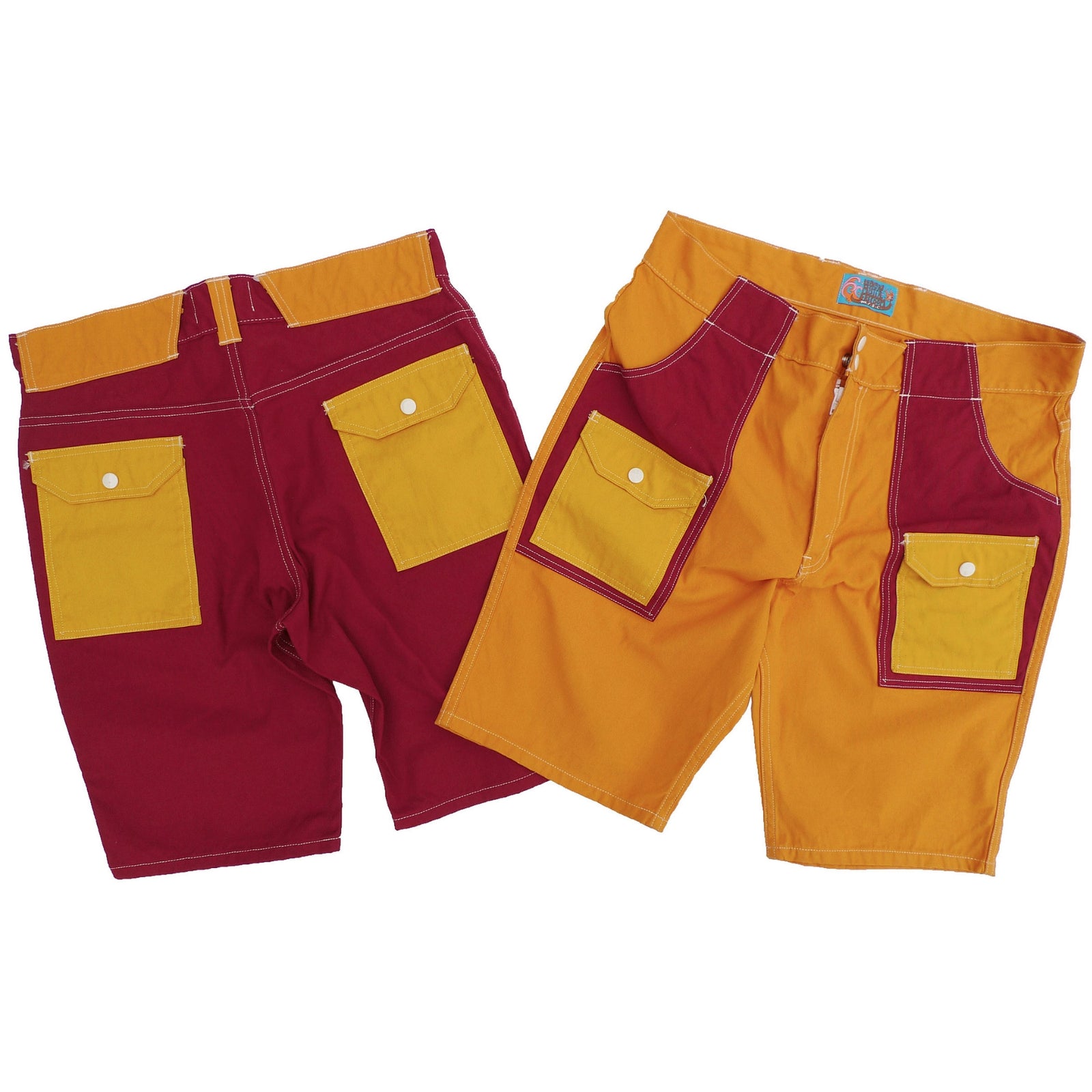 Manureva Deck Shorts - Cerise Tutti Frutti | Mister Freedom®
