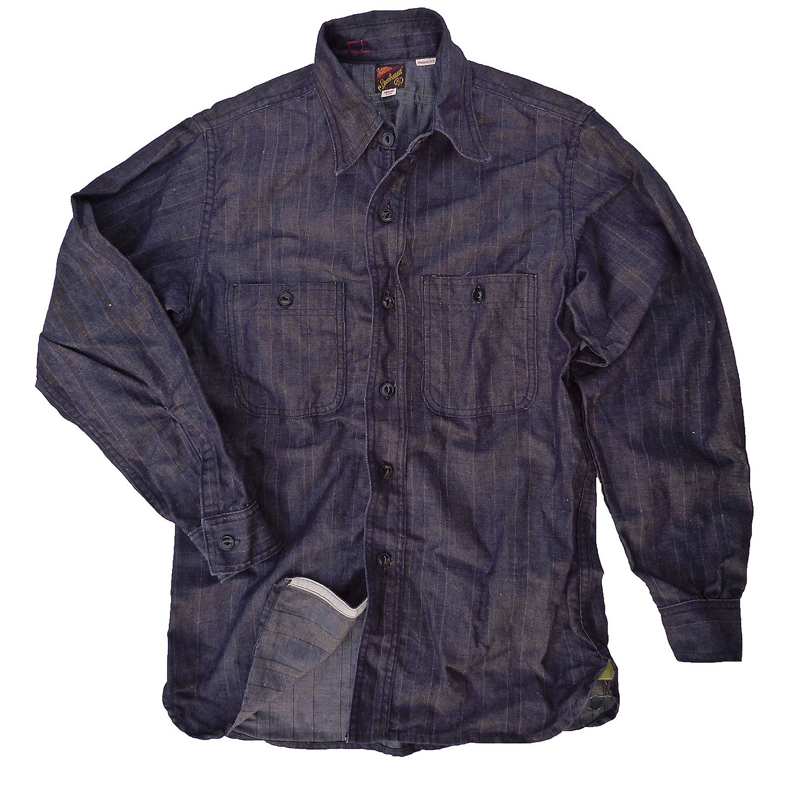 Workman Shirt - HBT Denim | Mister Freedom®